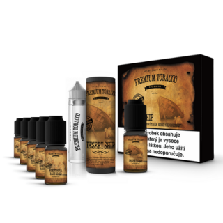 E-liquid DIY sada Premium Tobacco 6x10ml / 3mg: Desert Ship