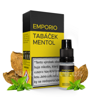 E-liquid Emporio 10ml / 12mg: Tabáček Mentol