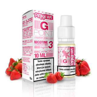 E-liquid Pinky Vape 10ml / 0mg: G Point (Jahoda)