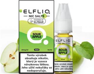 Elf Bar Elfliq Salt Sour Apple 10 ml 20 mg