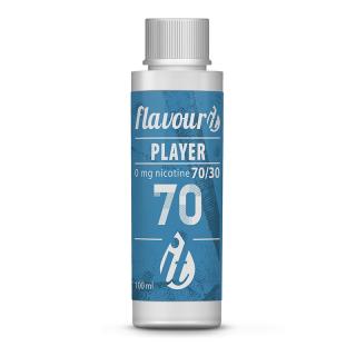 Flavourit Beznikotinová báze PLAYER PG30/VG70 0mg 100ml