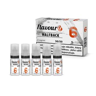 Flavourit HALFBACK PG50/VG50 booster 6mg 5x10ml