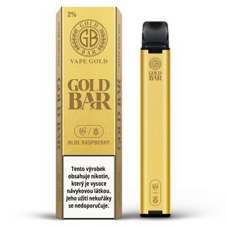 Gold Bar Modrá malina 20 mg 600 potáhnutí 1 ks