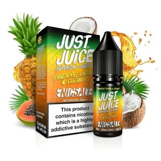 Just Juice Salt - E-liquid - Pineapple Papaya & Coconut (Ananas s papájou a kokosem) - 11mg