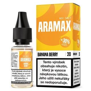 Liquid ARAMAX SALT Banana Berry 10ml Síla nikotinu 20 mg