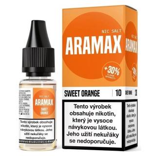 Liquid ARAMAX SALT Sweet Orange 10ml Síla nikotinu 10 mg