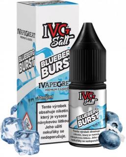 Liquid I VG SALT Blueberg Burst 10ml - 10mg