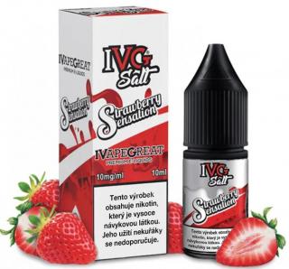 Liquid I VG SALT Strawberry Sensation 10ml - 20mg