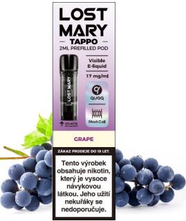 LOST MARY TAPPO Pods cartridge Grape 17mg 1 ks