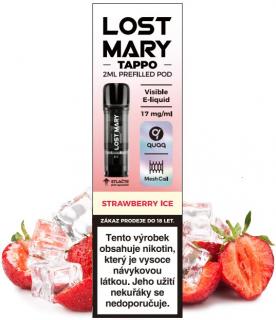 LOST MARY TAPPO Pods cartridge Strawberry Ice 17mg 1 ks