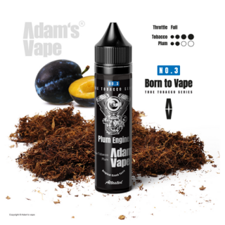 Příchuť Born to Vape S&V: Plum Engine (Opravdový tabák se švestkou) 12ml