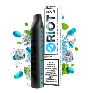 Riot Bar Menthol Ice 10 mg 600 potahnutí 1 ks