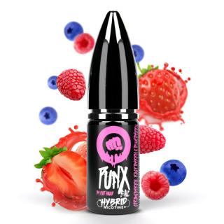 Riot SALT Hybrid - E-liquid - Strawberry Raspberry Blueberry (Jahoda, malina a borůvka) - 20mg