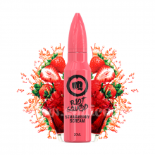 Riot Squad Strawberry Scream Shake & Vape 20ml