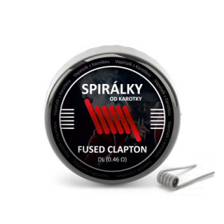 Spirálky od Karotky - DL Fused Clapton 0,46ohm (10ks)