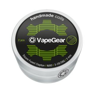 VapeGear Handmade Coils Alien, SS316, 2ks, 3-28/38G, 3mm