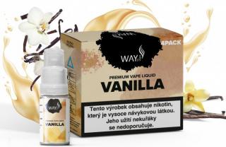 WAY to Vape 4Pack Vanilla 4 x 10 ml 3 mg