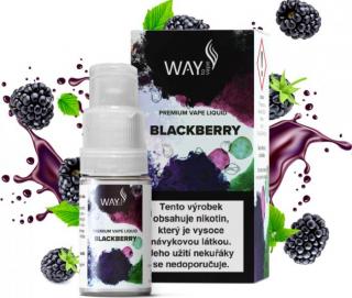 WAY to Vape Blackberry 10 ml 3 mg