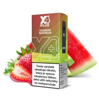 X4 Plus Pod cartridge Strawberry Watermelon 2 ml 20 mg 1ks