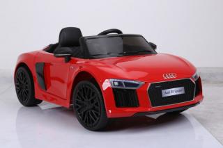 Dětské elektrické autíčko Audi R8 Spyder 2,4Ghz Lak červené