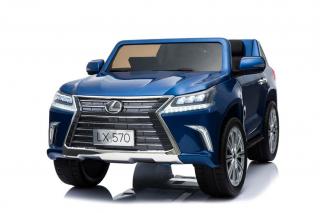 Elektrické autíčko Lexus LX570 lakované modré