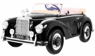 Elektrické autíčko Mercedes Benz 300S, 2,4GHz, EVA kola a FM rádio černé