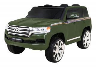 Elektrické autíčko Toyota Land Cruiser zelené