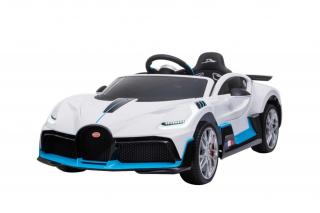 Elektrické auto Bugatti Divo bílé