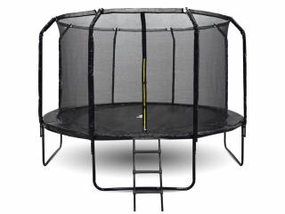 Zahradní trampolína SKY FLYER RING 2v1 366 cm BLACK