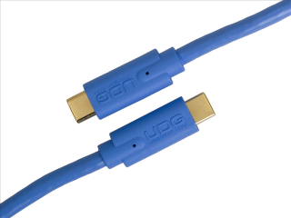 UDG Gear Ultimate Audio Cable USB 3.2 C-C Blue Straight 1,5m