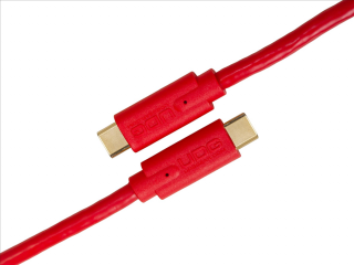 UDG Gear Ultimate Audio Cable USB 3.2 C-C Red Straight 1,5m