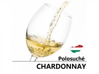 CHARDONNAY - polosuché stáčené víno Množství: 1,5 litru + obal ZDARMA