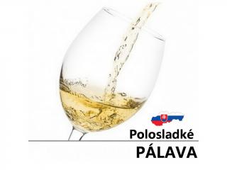 PÁLAVA - polosladké stáčené víno Množství: 1,5 litru + obal ZDARMA