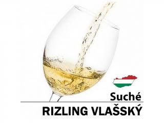 RIZLING VLAŠSKÝ - suché stáčené víno Množství: 1,5 litru + obal ZDARMA