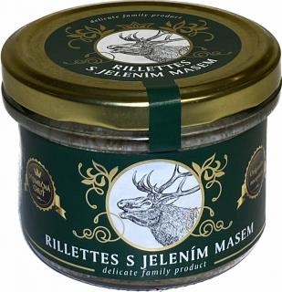 Vineco Rillettes s jelením masem 180g