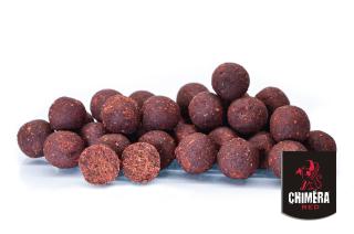 Boilies - Chiméra RED Balení: 1 Kg, Průměr: 20 mm