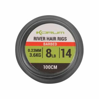 Grappler River Hair Rigs 1 m Velikost: 10