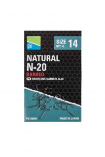 Natural N-20 hooks Velikost: 10