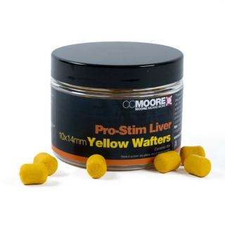 Pro-Stim Liver Yellow Dumbell Wafters 10x14 mm