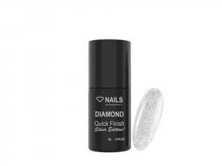 Diamond quick finish gel, 5ml - Silver Edition