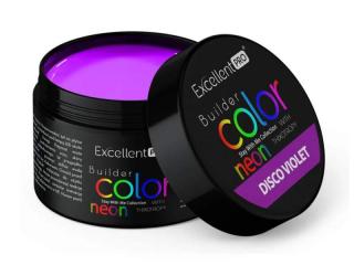 Excellent Pro UV/LED color gel with thixotropy, 15g - Disco Violet