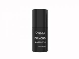 Gel lak 2v1 Diamond base&top, 5ml