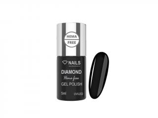 Gel lak Hema Free 501, 5ml - černá | DiamondNails.cz