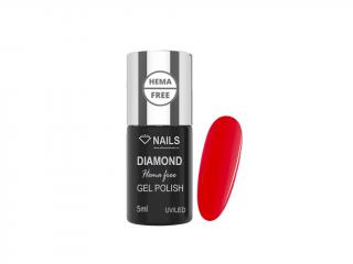 Gel lak Hema Free 512, 5ml - zářivá červená | DiamondNails.cz