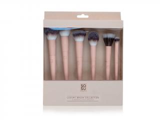 SOSU Sada štětců na obličej, 6ks - Luxury Brushes | DiamondNails.cz