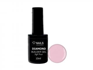 UV/LED gel Diamond builder v lahvičce, 10ml - soft pink