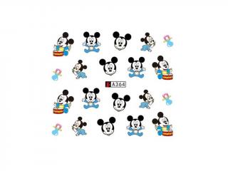 Vodolepky na nehty A364 -Mickey mouse