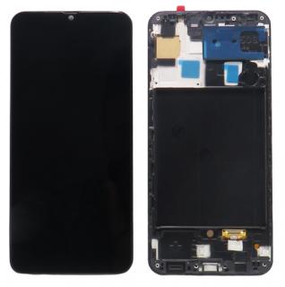 Náhrada Incell LCD Displej Samsung Galaxy A50 (SM-A505F) + dotyková plocha černá + Rám