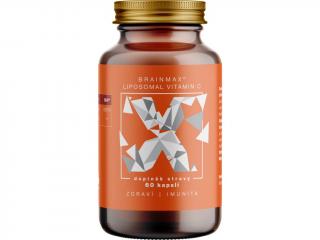 BrainMax Liposomal Vitamin C - Lipozomální Vitamín C, 500 mg, 60 rostlinných kapslí