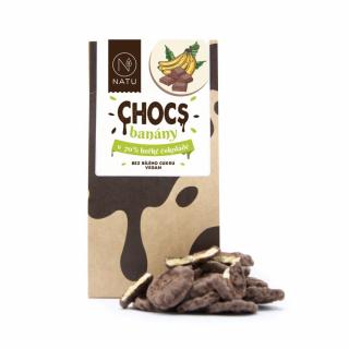 CHOCS Banány v 70% hořké čokoládě 100g